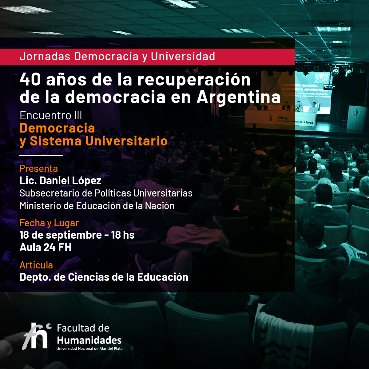 Radio De la Azotea - «Democracia y Universidad: 40 años de la ...